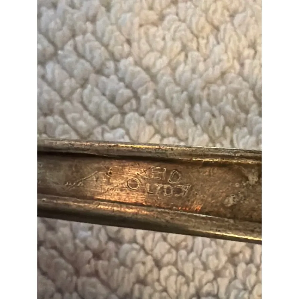 Vintage Oneida 1881 Rogers Silverplate Demitasse Coffee Tea Spoon Floral 4.5